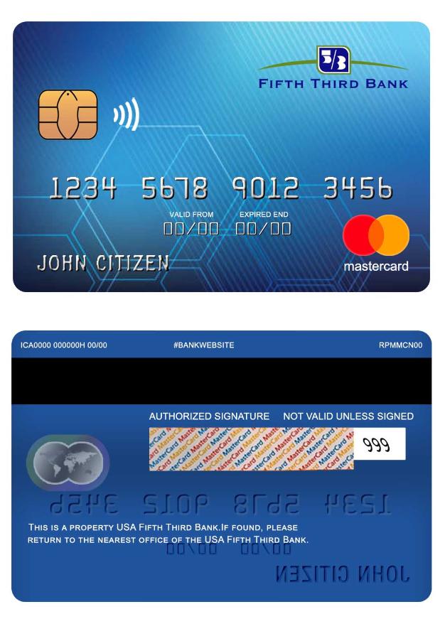 USA Fifth Third Bank mastercard